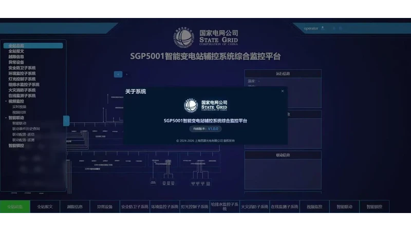 Фото интеллектуальной системы эксплуатации и обслуживания подстанций Sieyuan SGP5001.
