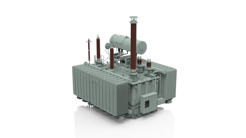 3D-модель масляного силового трансформатора Sieyuan