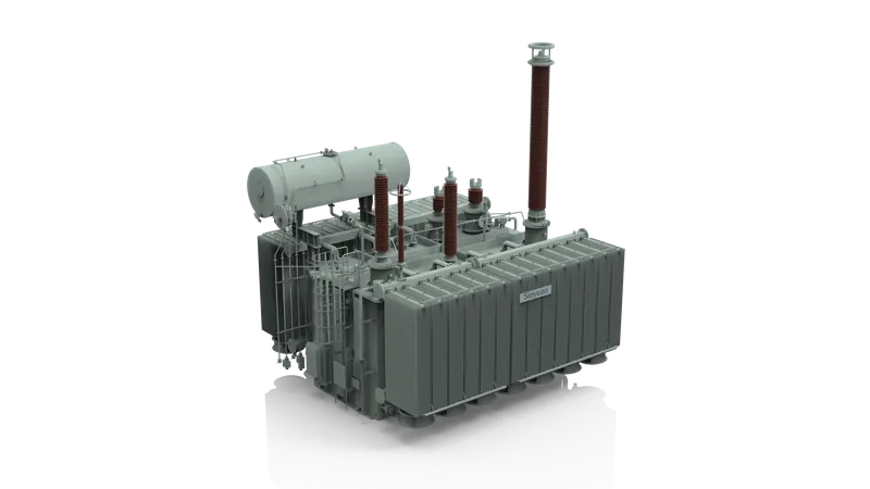 3D-модель масляного силового трансформатора Sieyuan