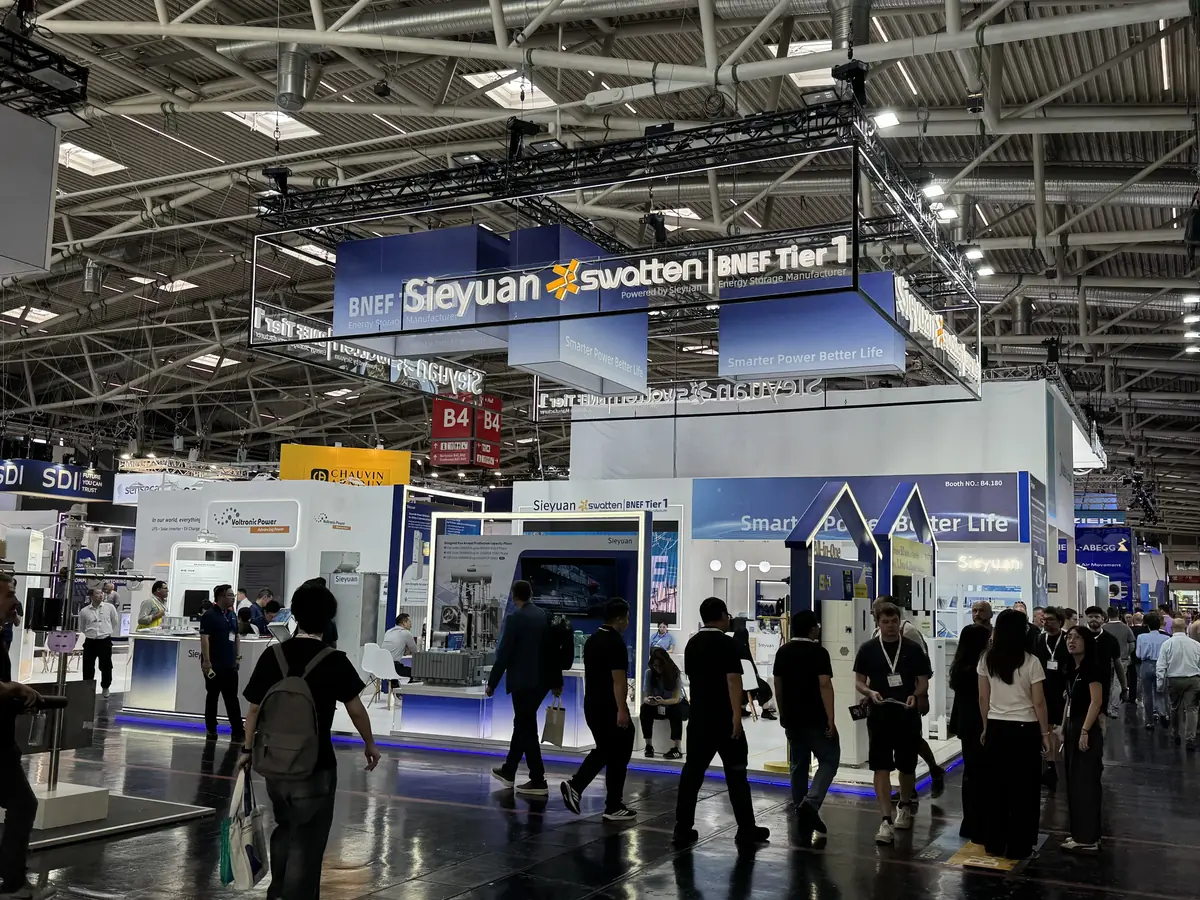 Стенд Sieyuan на Intersolar 2026